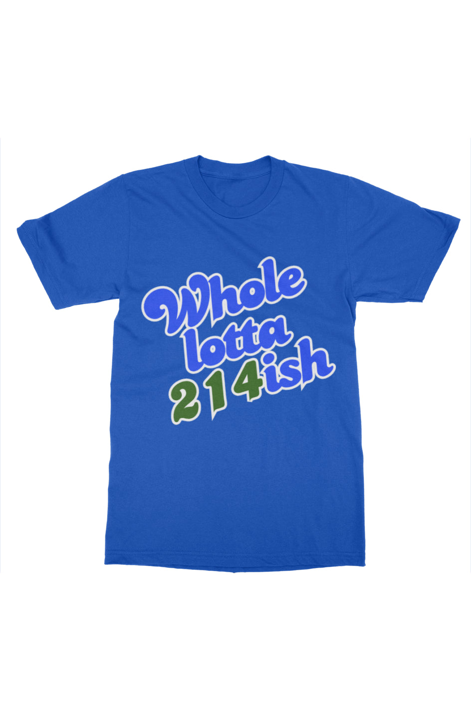 WholeLotta214ish Tee (Mavs Theme) Ryl