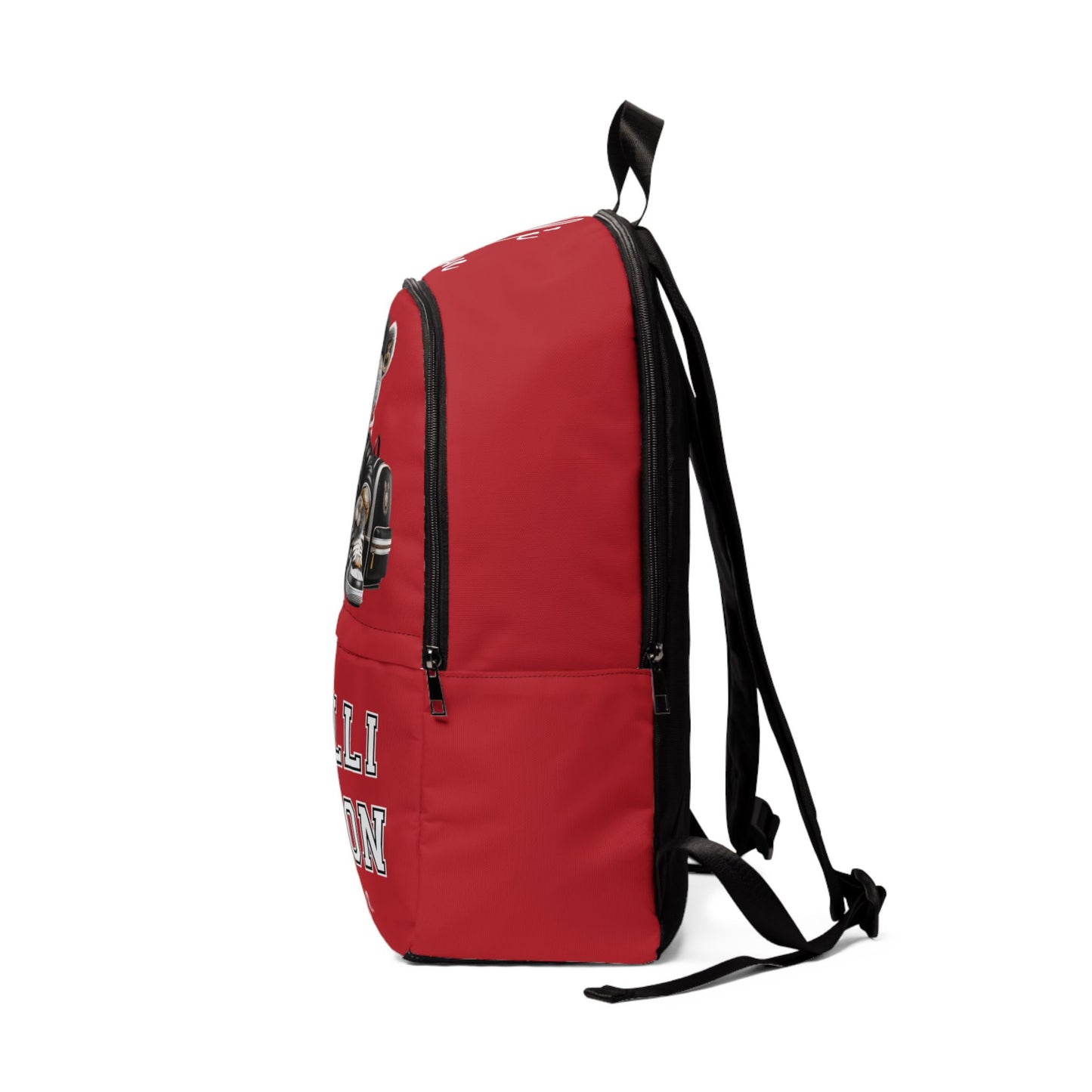 "The Bear Collection" Willi-Amson College Backpack Drk Red