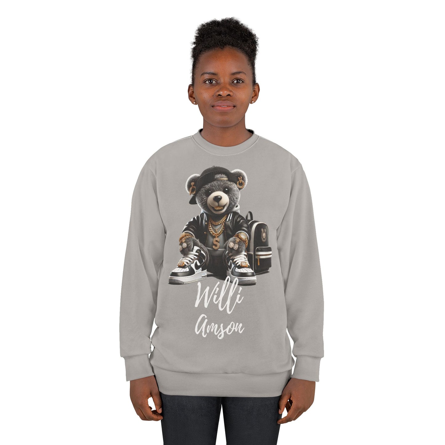 "The Bear Collection" Mens Sweatshirt lit gry