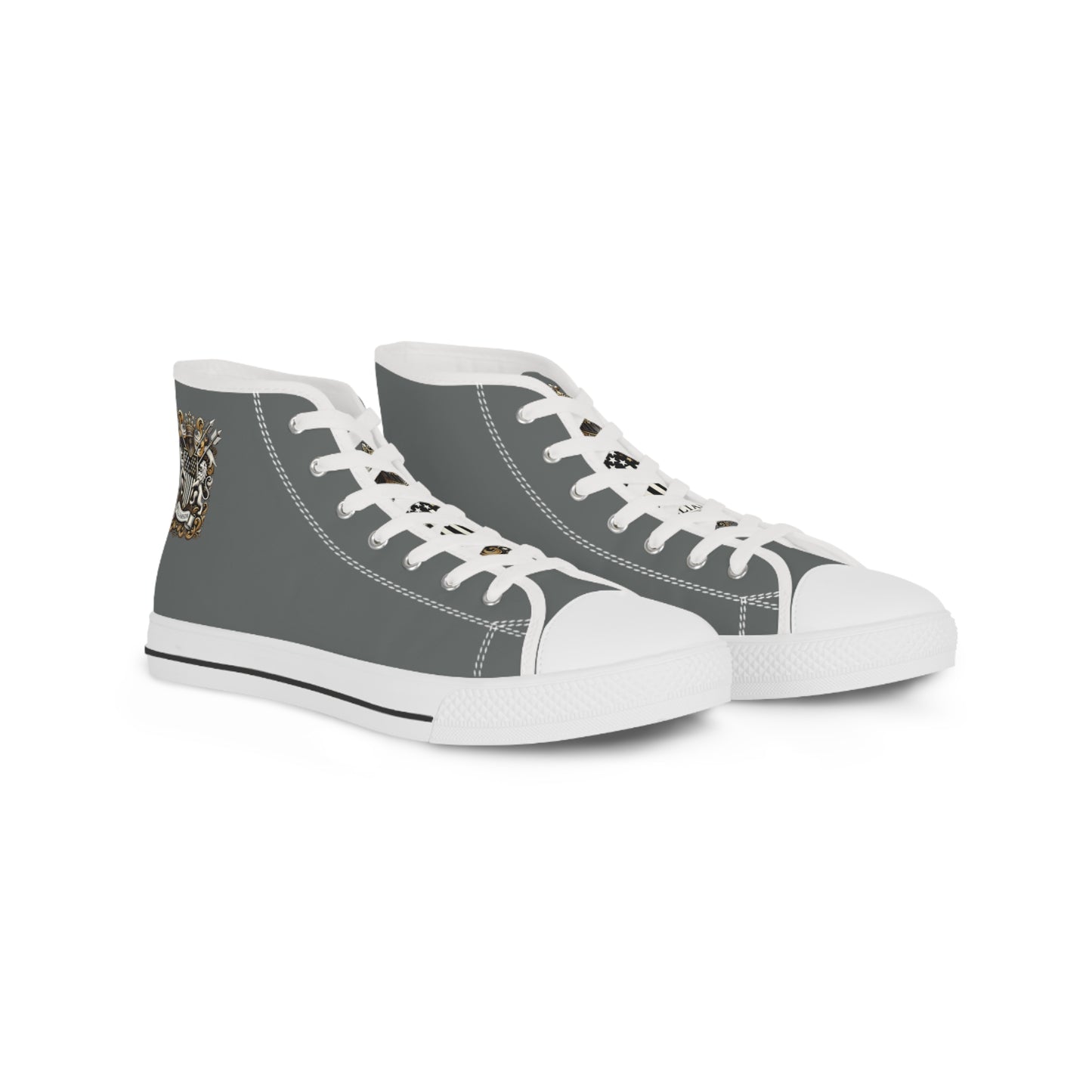 "The Coat Of Arms Collection" Mens High Top Tru's gry