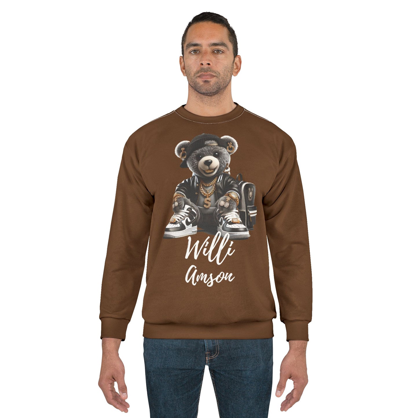 "The Bear Collection" Mens Sweatshirt brn