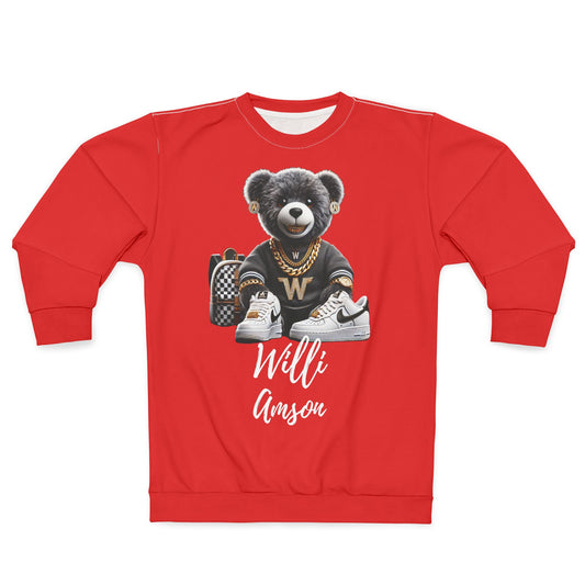 "The Bear Collection" Womens Sweatshirt red