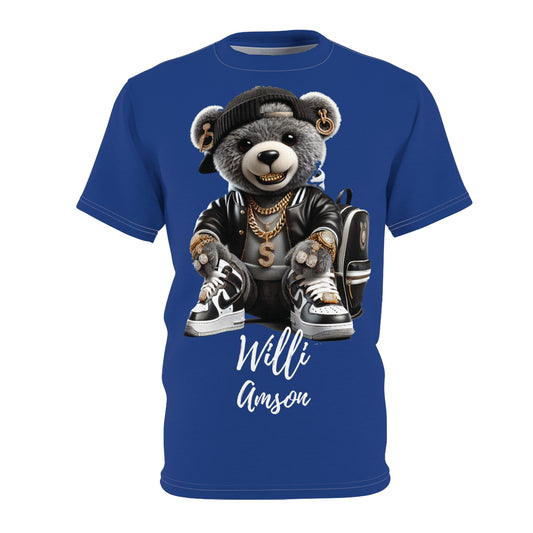 "The Bear Collection" Mens Cut & Sew Tee Drk Blu