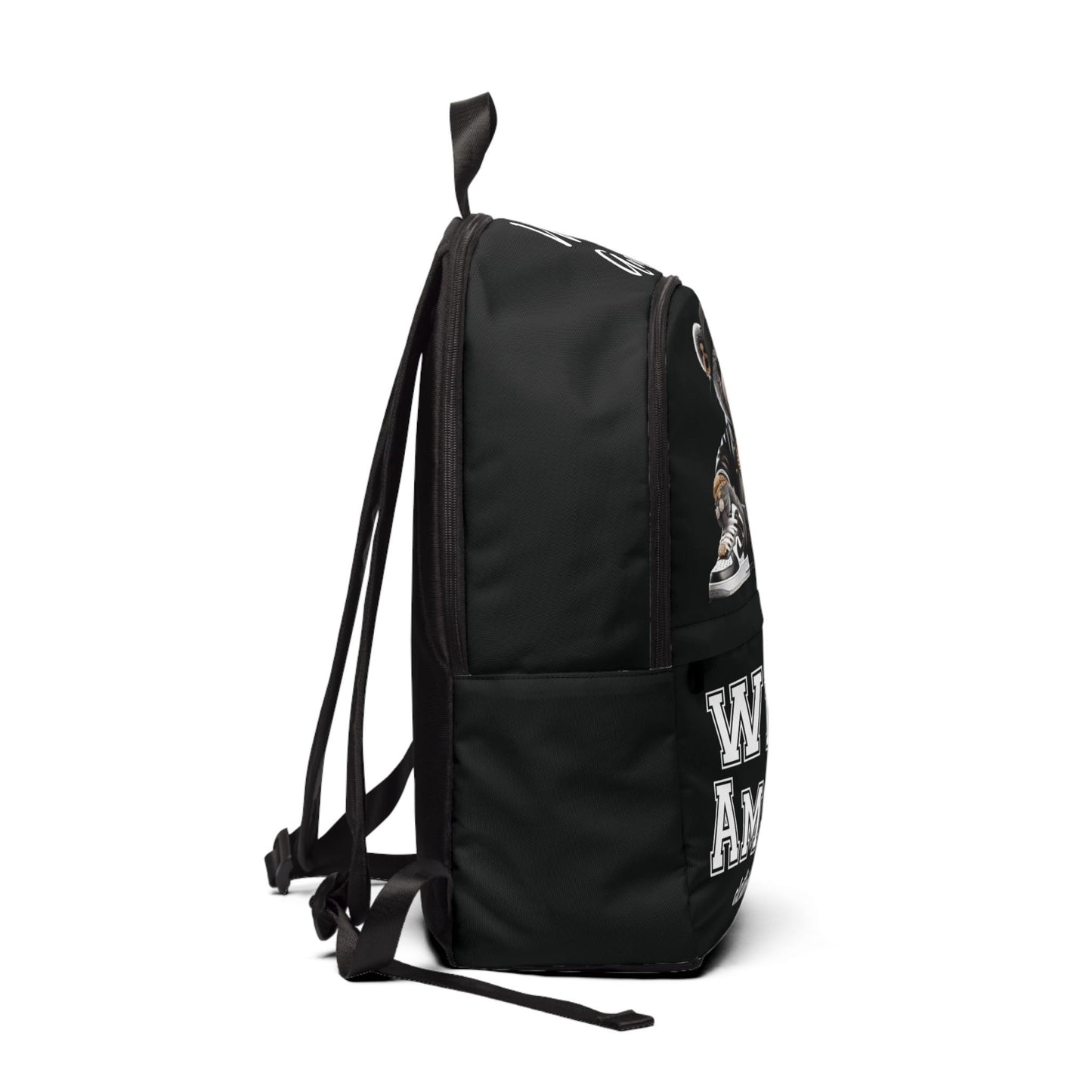 "The Bear Collection" Willi-Amson College Backpack Blk