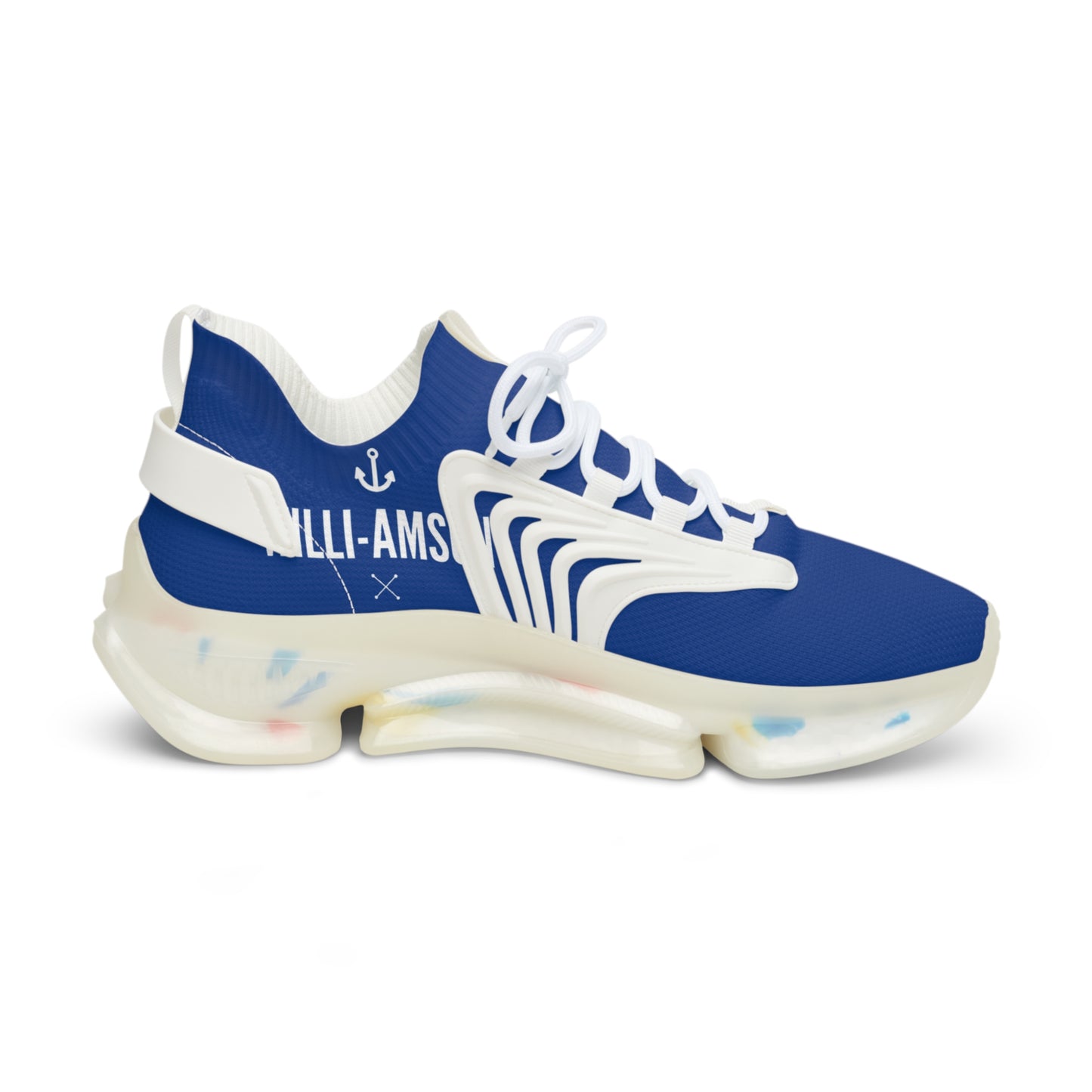 Mens Walk Mans Blu Mesh