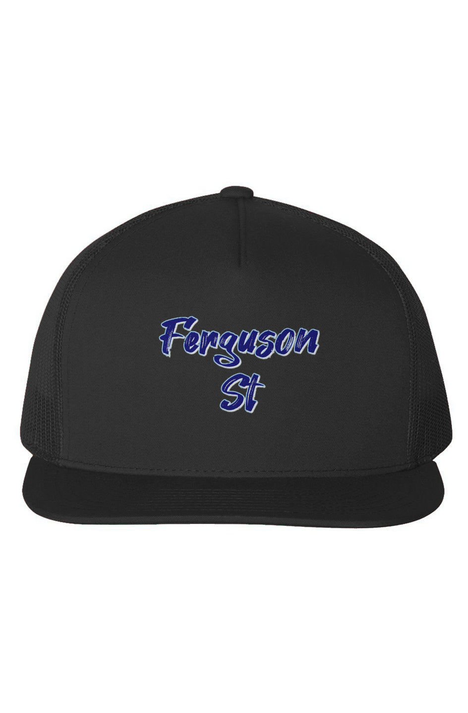 Ferguson St Trucker Cap Black RBLU/LBLU