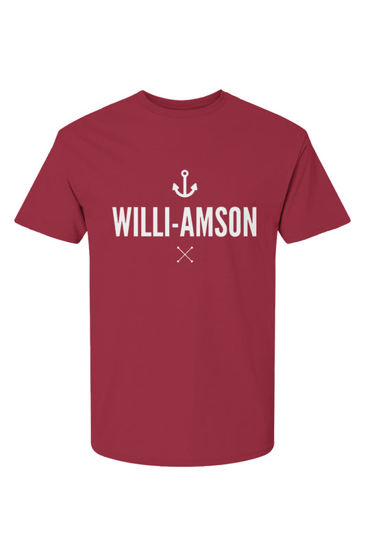 Willi-Amson Logo Tee Red 