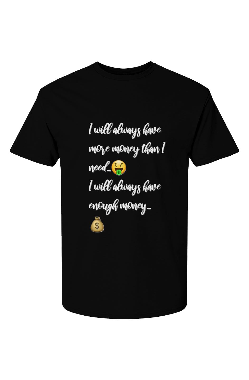 Bag Affirmation Tee Black