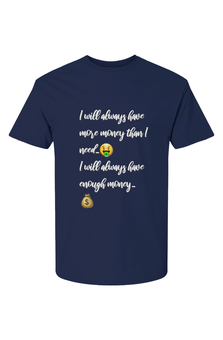 Bag Affirmation Tee Navy