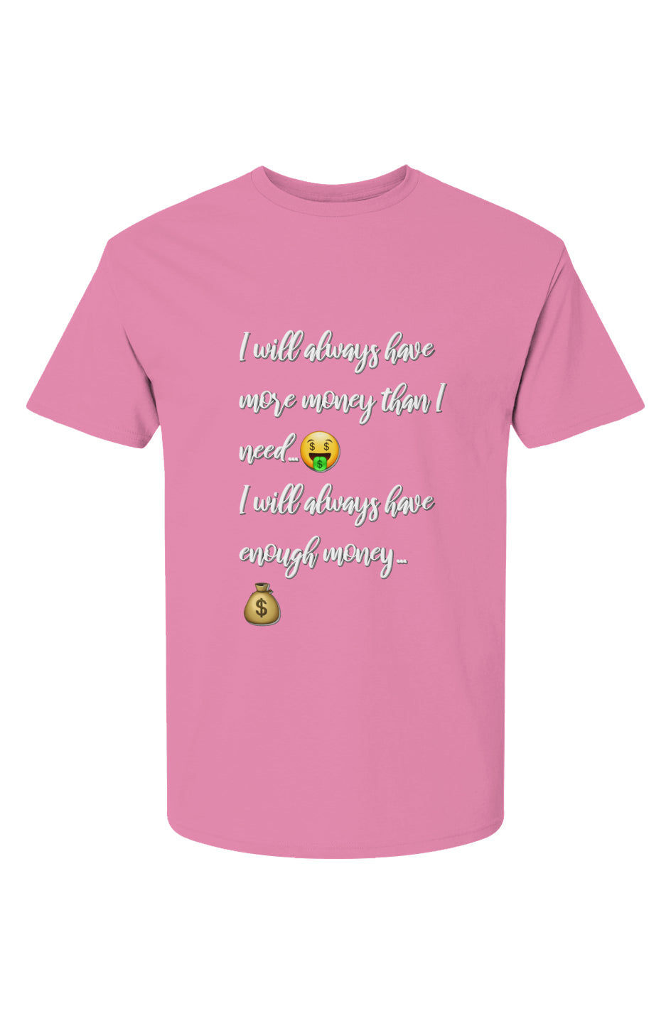 Bag Affirmation Tee Pink