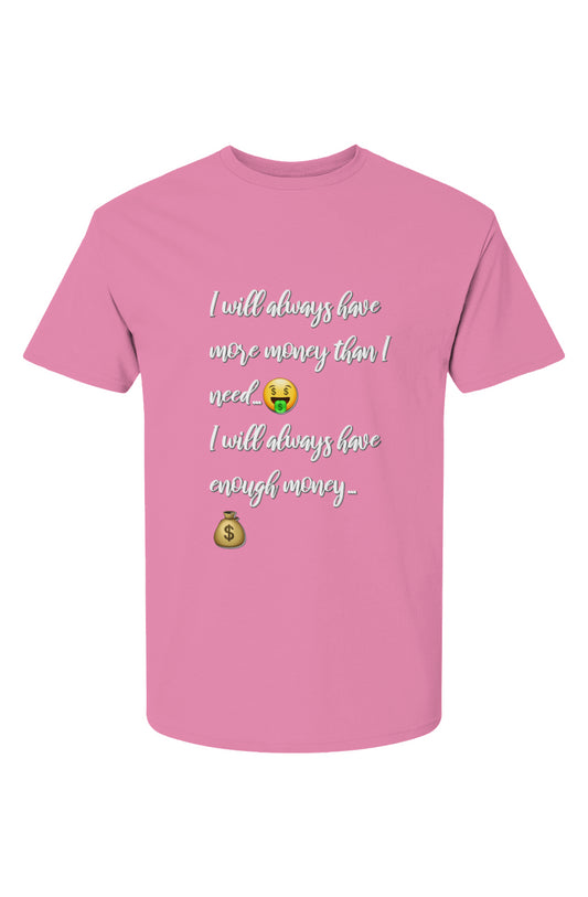 Bag Affirmation Tee Pink