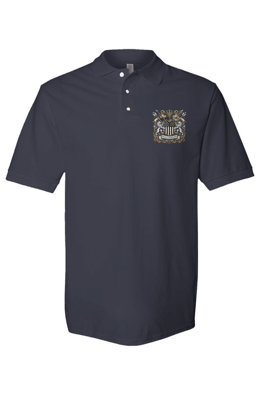 "The Coat Of Arms Collection" Mens Polo nvy