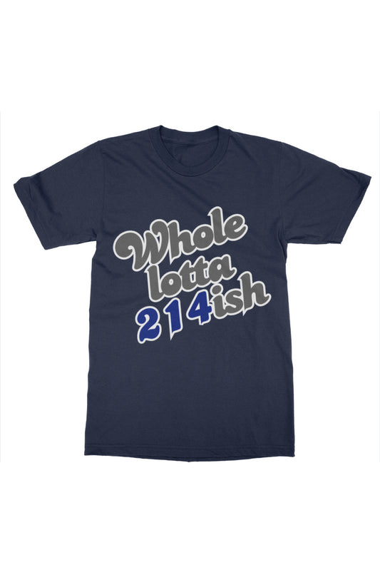 WholeLotta214ish Tee (Cowboys Theme) Nvy