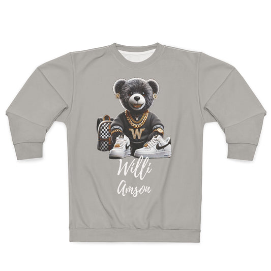 "The Bear Collection" Womens Sweatshirt lte gry