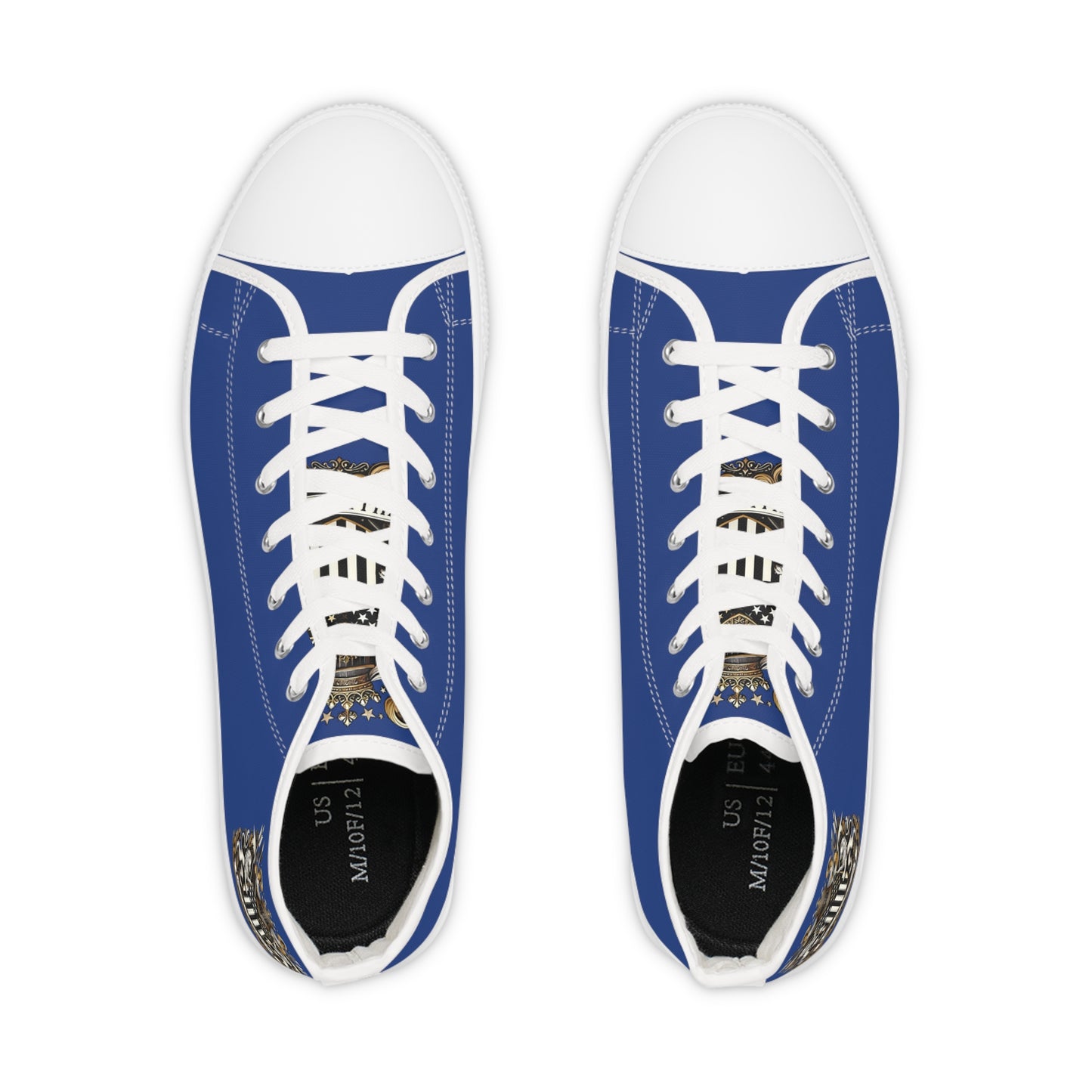 "The Coat Of Arms Collection" Mens High Top Tru's drk blu