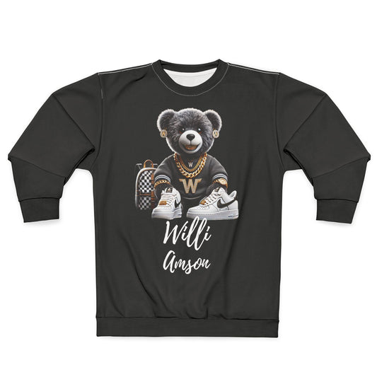 "The Bear Collection" Womens Sweatshirt blk