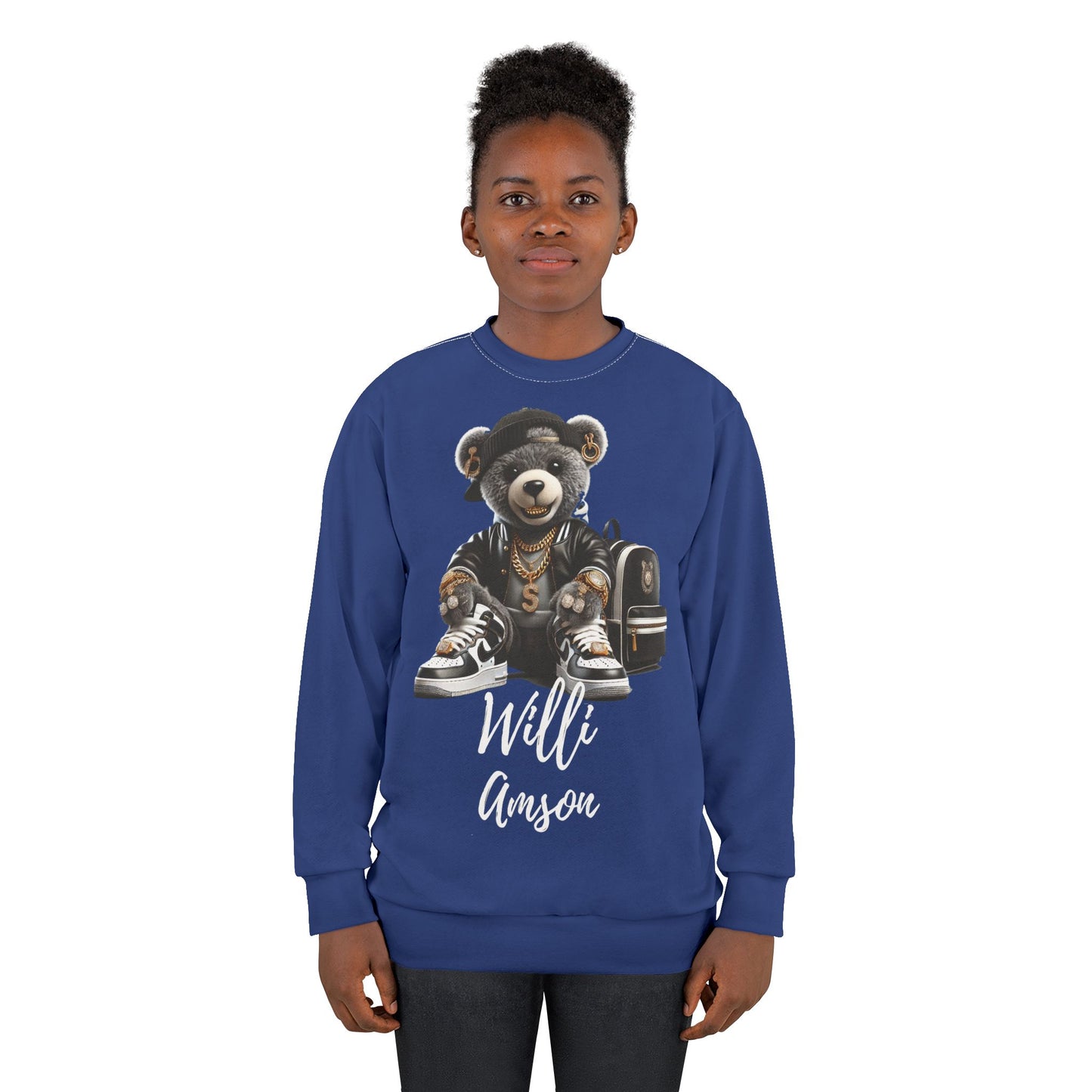 "The Bear Collection" Mens Sweatshirt drk blu